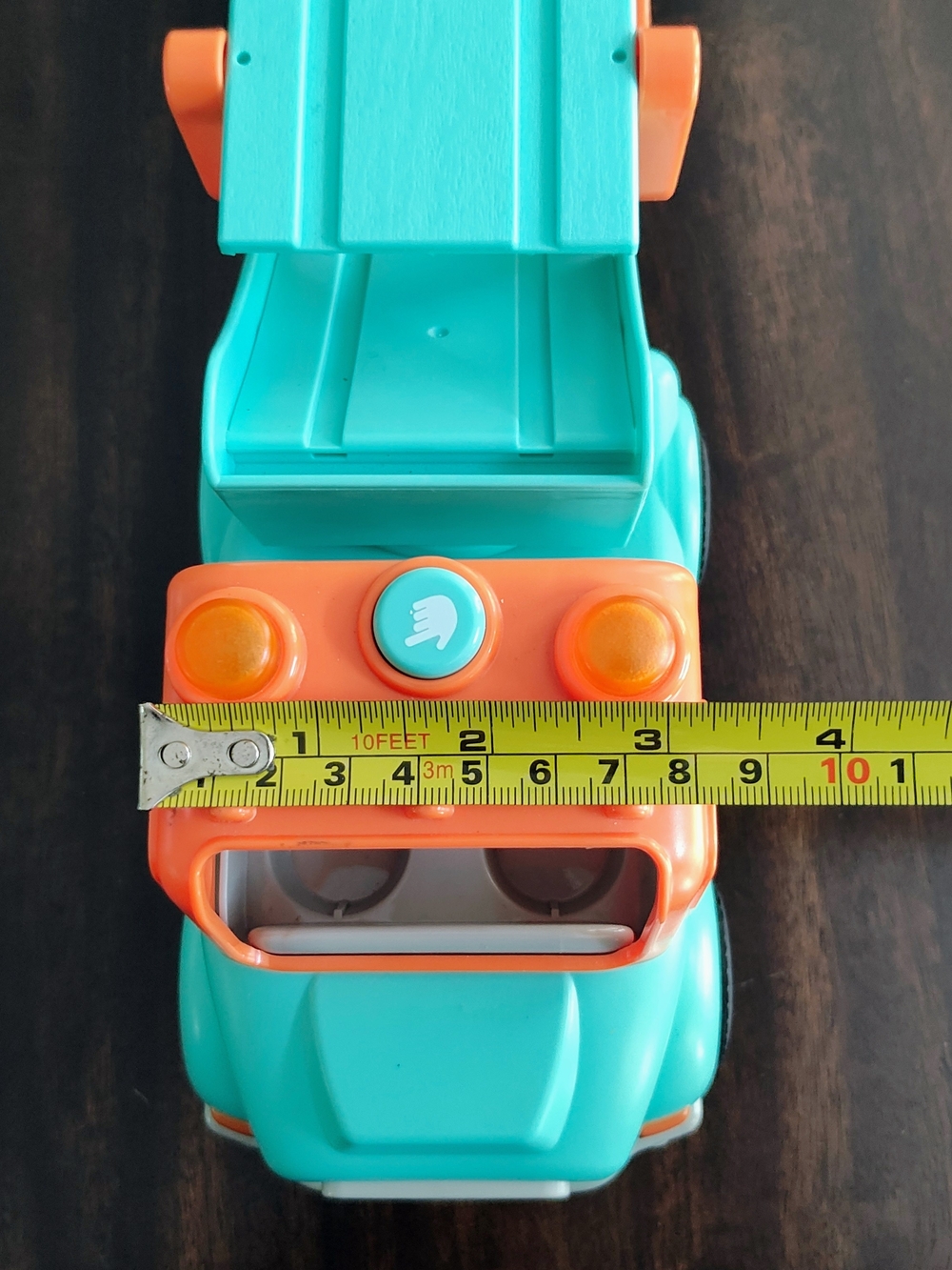 Toddler Dump Truck Toy - Aqua and Orange
